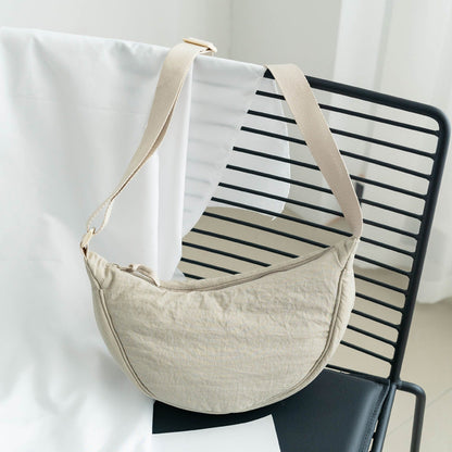 Casual Nylon Dumpling Bag
