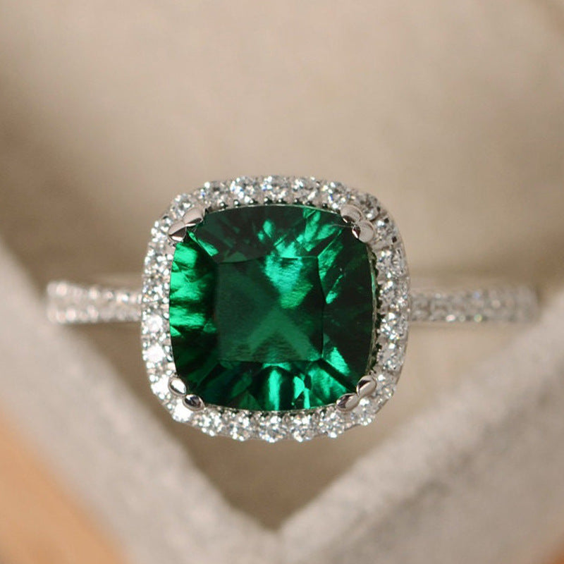 Fashion Geometry Pattern Ring For Women Wedding