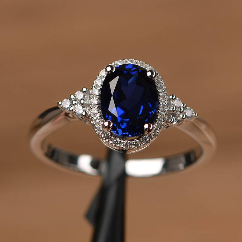 Fashion Geometry Pattern Ring For Women Wedding