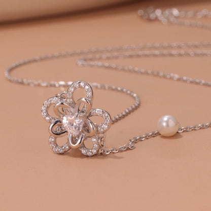 2024 New 925 Sterling Silver SUNFLOWER Necklace