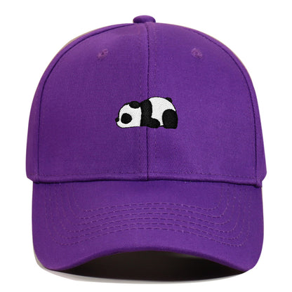 Panda Embroidered Baseball Cap Outdoor Sports