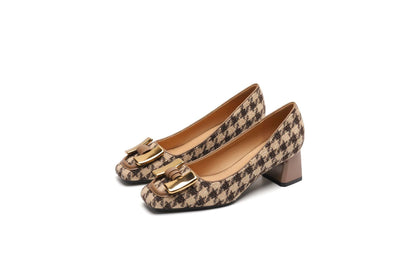 Chunky Heel Mary Jane Commuter Shoes