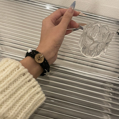 XINGX Bow Love Button Stitching Bracelet