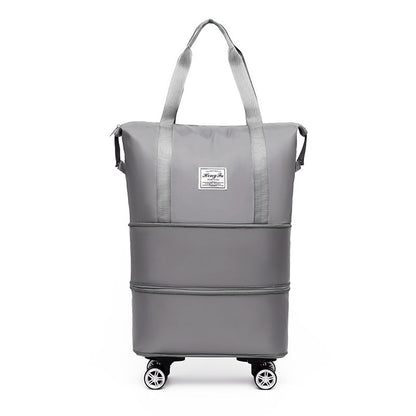 Double-Layer Travel Bag with Wet/Dry Separation, Lightweight Maternity Package