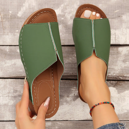 Women's Lightweight Platform Wedge Slippers