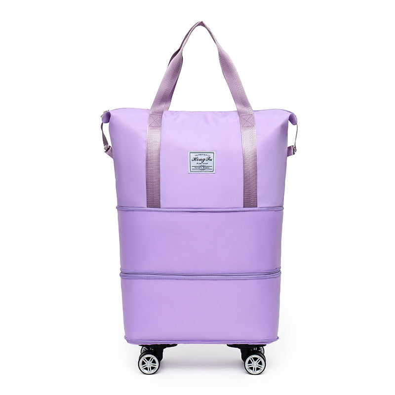Double-Layer Travel Bag with Wet/Dry Separation, Lightweight Maternity Package