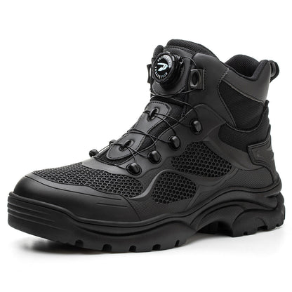 Men's Lightweight Safety Shoes - Anti-Smashing & Anti-Penetration