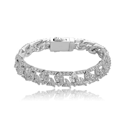 10mm Full Diamond Cuban Link Necklace