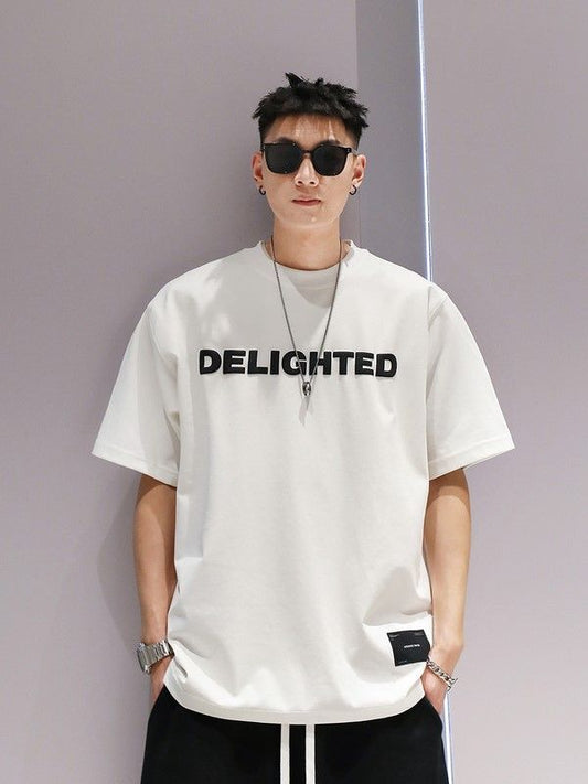 Versatile Half Sleeve Casual Couple T-shirt