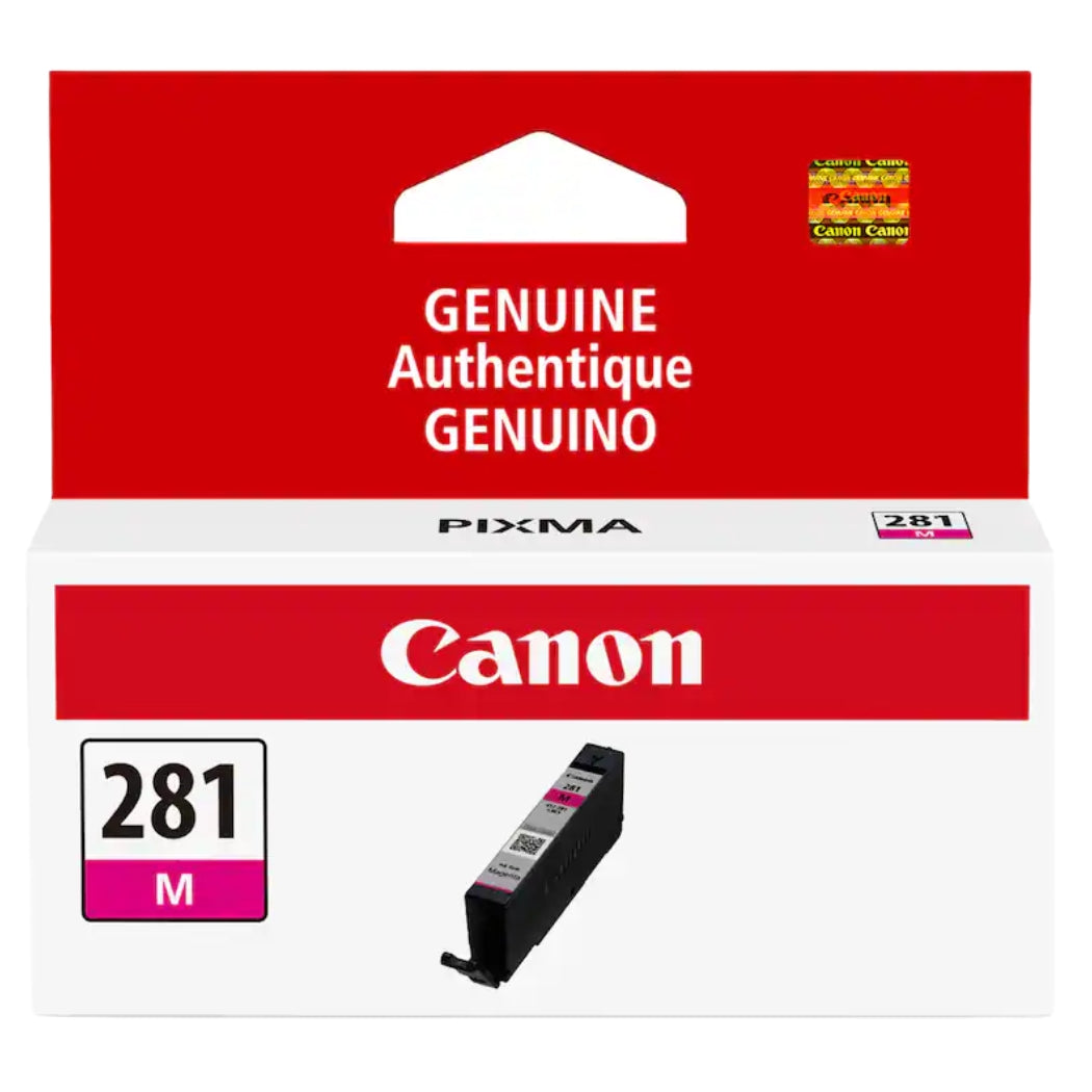 New, Pre-Owned - Canon CLI-281 Standard Yield Magenta Ink Cartridge