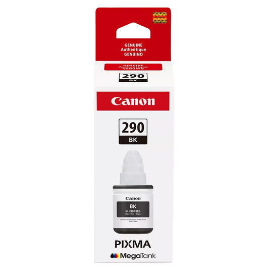 New, Pre-Owned - Canon GI-290 High Yield Black Ink Bottle, 1595C001