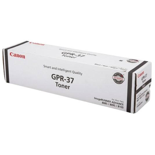 New, Pre-Owned - Canon GPR-37 Standard Yield Black Toner Cartridge, 3782B003AA
