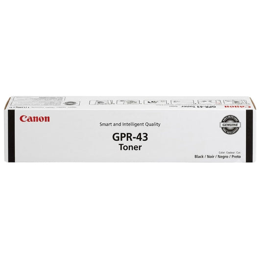 New, Pre-Owned - Canon GPR-43 Black Toner Cartridge, 4792B003AA