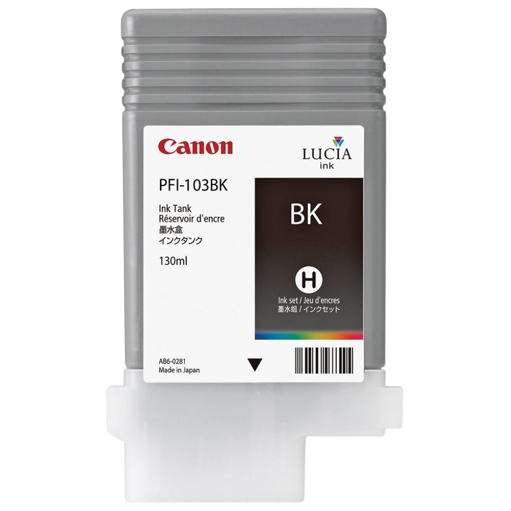 New, Pre-Owned - Canon PFI-103 Black Ink Cartridge