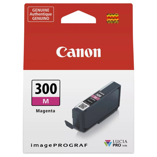 New, Pre-Owned - Canon PFI-300 Standard Yield Photo Magenta Ink Cartridge, 4195C002