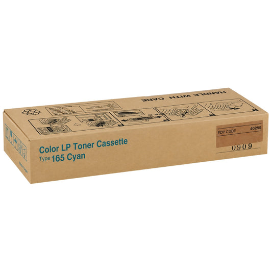 New, Pre-Owned - Ricoh TYPE 165  High Yield Cyan Toner Cartridge, 402553