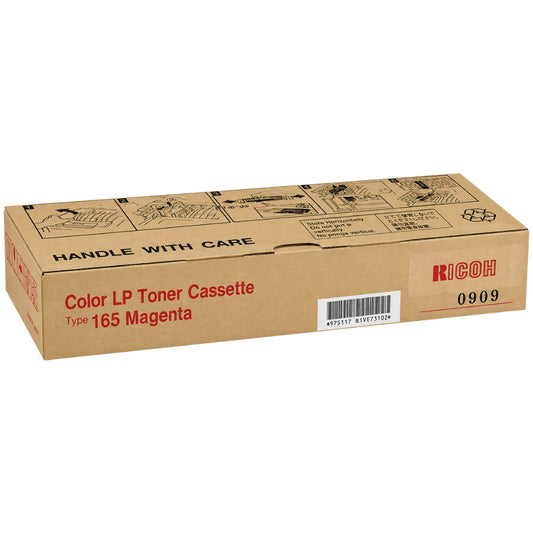 New, Pre-Owned - Ricoh TYPE 165  High Yield Magenta Toner Cartridge, 402554