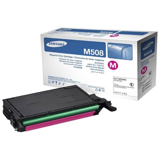 New, Pre-Owned - Samsung M508S Standard Yield Magenta Toner Cartridge, CLT-M508S