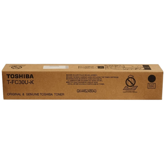 New, Pre-Owned - Toshiba T-FC30U-K  Standard Yield Black Toner Cartridge