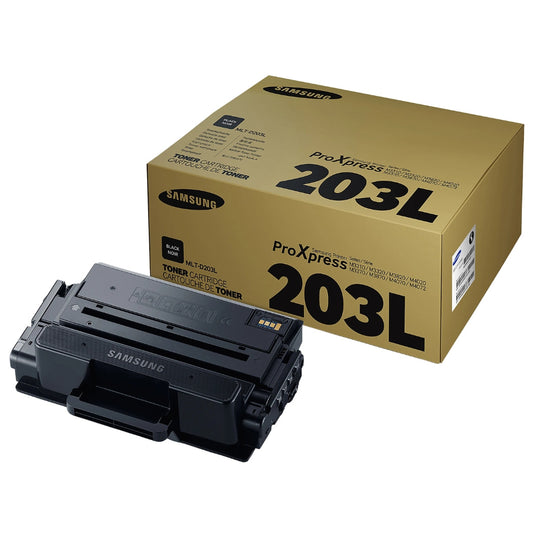 New, Pre-Owned - Samsung Samsung 203L High Yield Black Toner Cartridge, MLT-D203L