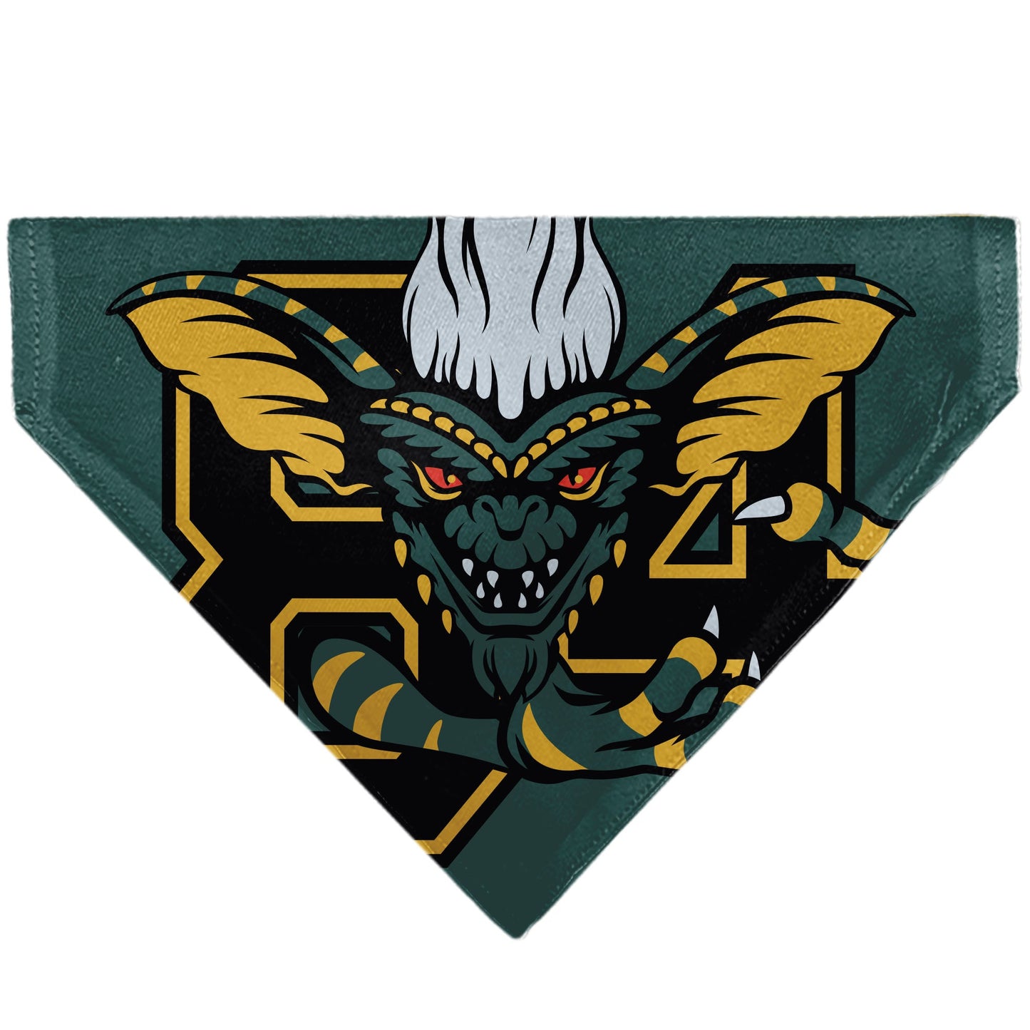 Pet Bandana - Stripe 84 Face and GREMLINS Title Logo
