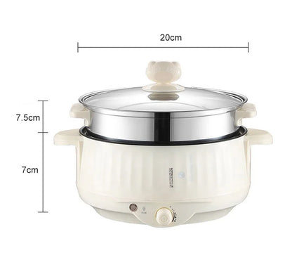 Electric MultiCooker Rice Cooker Multifunctional Frying Flat Pan Non-stick Cookware Multi Hotpot Soup Cooking Kitchen Appliances