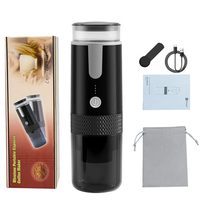 New Portable Coffee Machine Coffee Maker Electric Capsule Ground Coffee Brewer Fit For Coffee Powder and Coffee Capsul