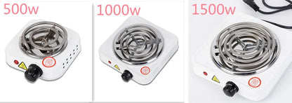 220V 500W Electric Stove Hot Plate Iron Burner Home Kitchen Cooker Coffee Heater Household Cooking Appliances EU Plug