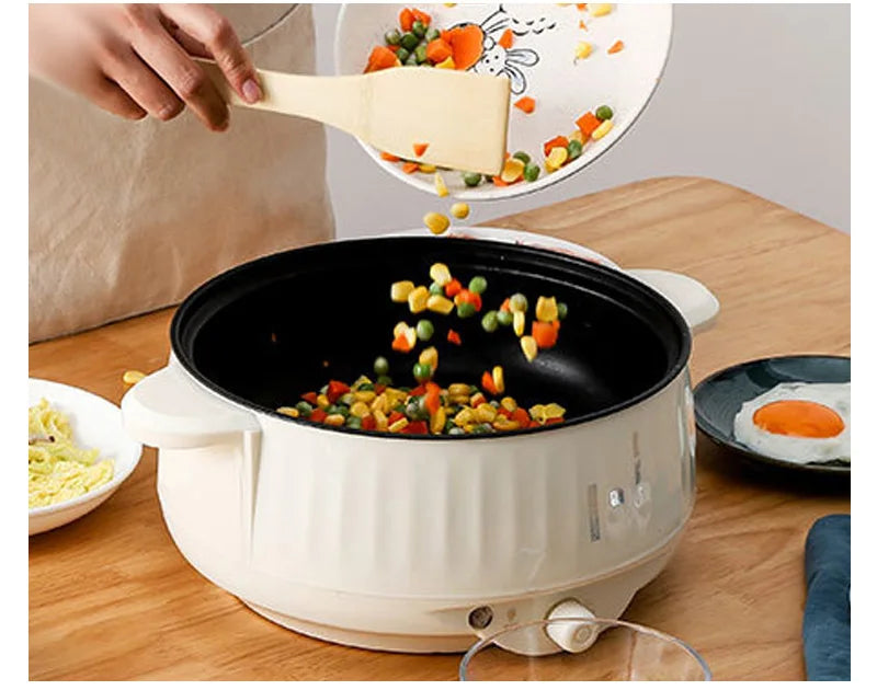 Electric MultiCooker Rice Cooker Multifunctional Frying Flat Pan Non-stick Cookware Multi Hotpot Soup Cooking Kitchen Appliances