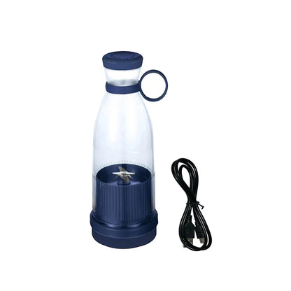 The Portable Home Fruit Health Juicer is a compact and rechargeable juice cup designed for convenience and versatility.