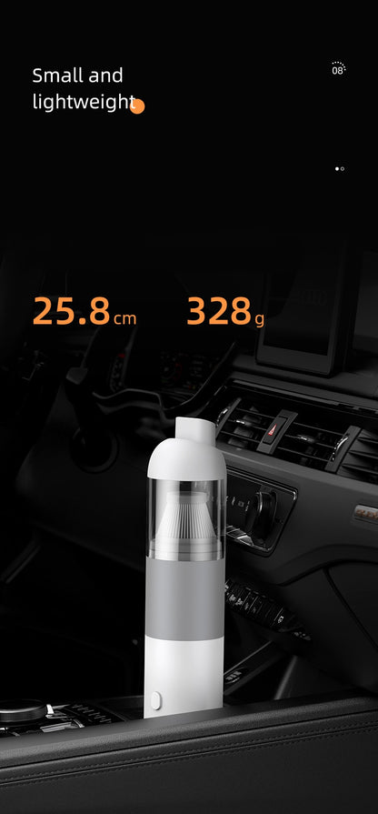 Portable Wireless Car Vacuum Cleaner Rechargeable Handheld Automotive Vacuum Cleaner For Car Dust Catcher Cyclone Suction