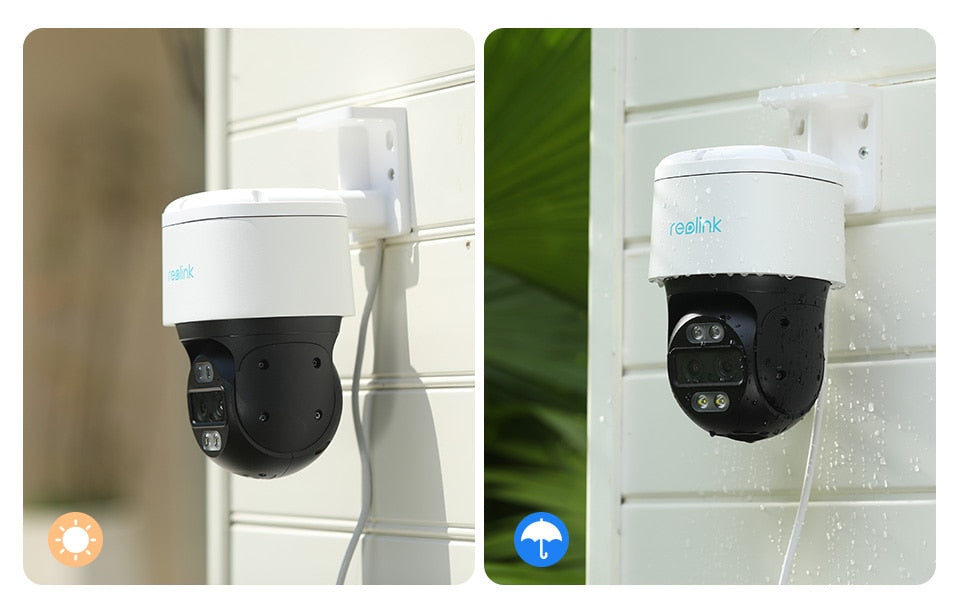 Reolink Trackmix PoE 4K Security Outdoor Camera Dual-Lens Motion Tracking PTZ camera 6X Zoom Animal Car Human Detect CCTV IP Cam