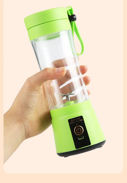 Portable Fruit Juice Blenders Summer Personal Electric Mini Bottle Home USB 6 Blades Juicer Cup Machine For Kitchen