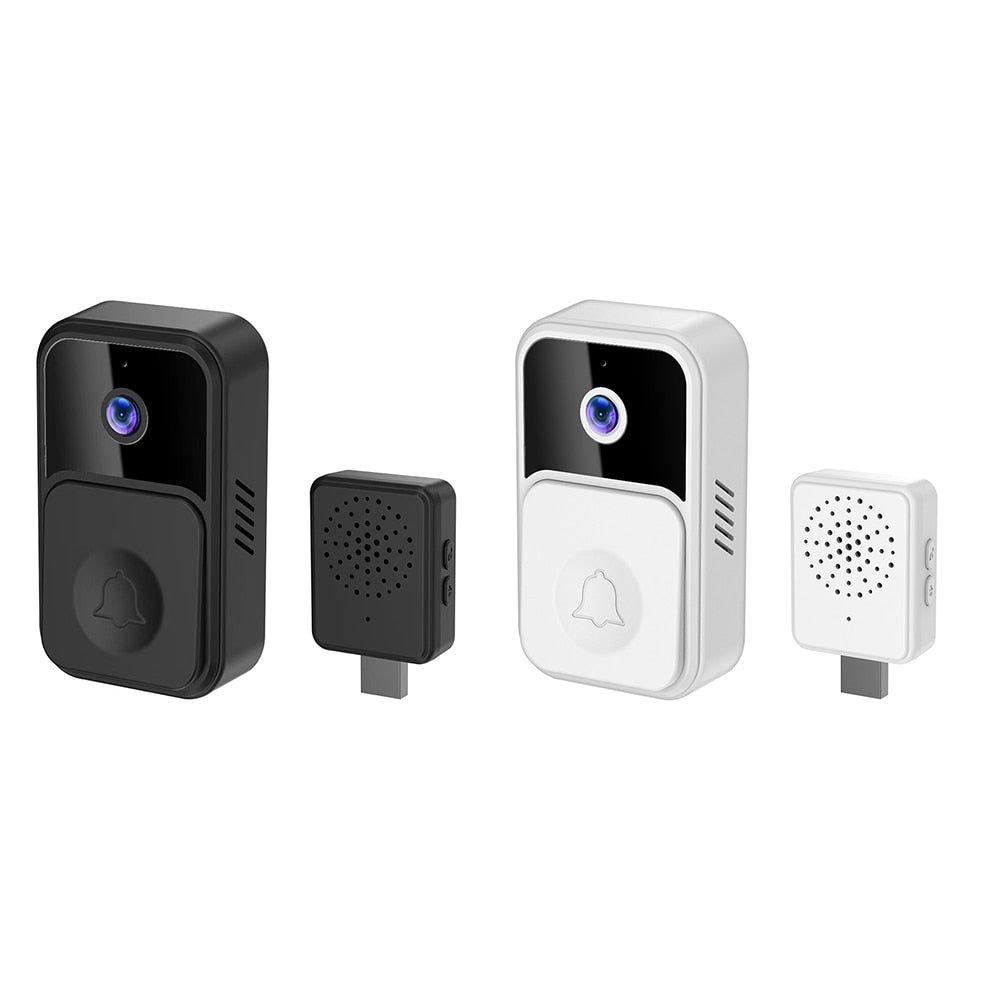 1080P UHD Intelligent Wireless Doorbell Tuya APP 2.4G WiFi Door Bell Camera Night Vision Security Video Intercom Voice Change