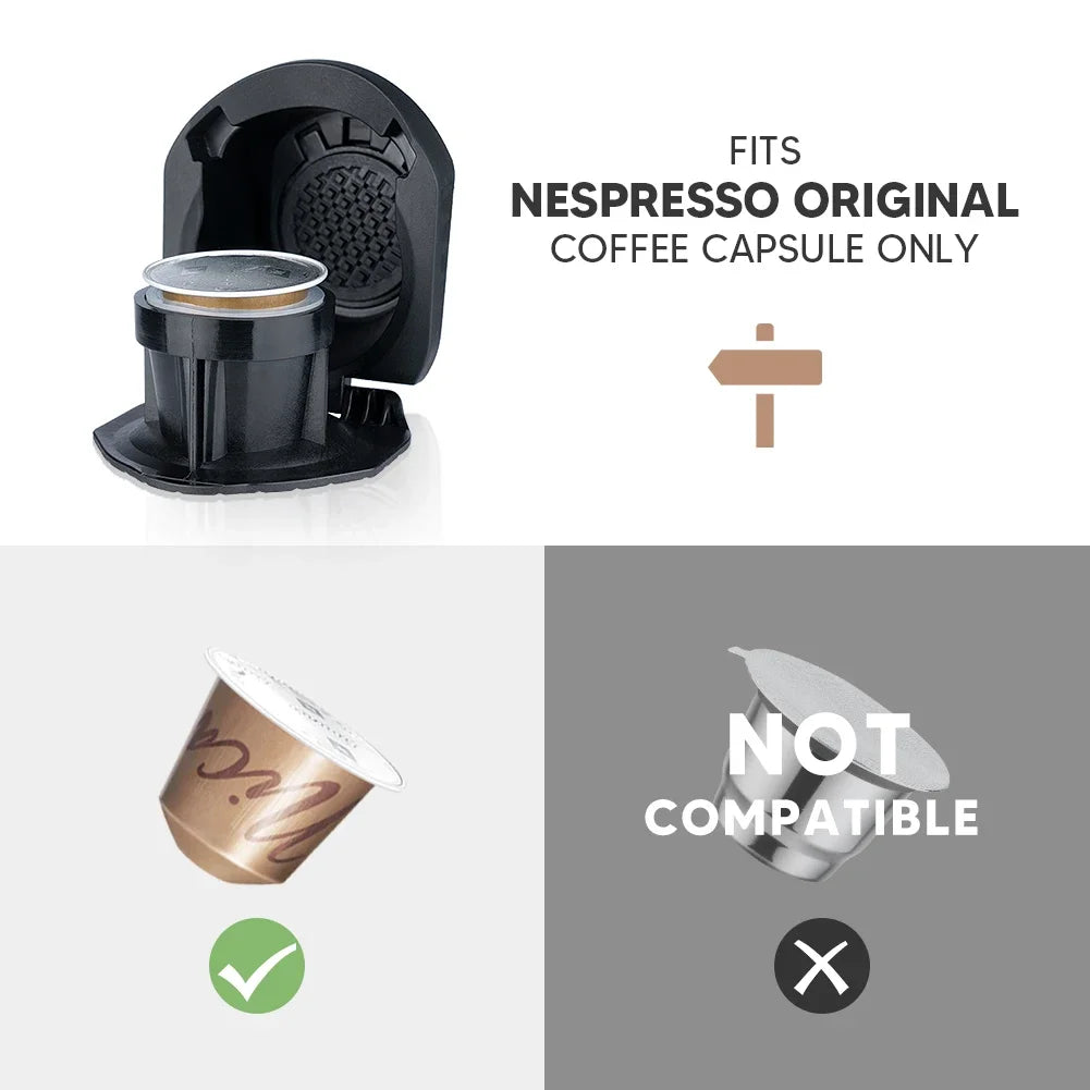 Refillable Reusable Coffee Capsule Adapter for Dolce Gusto Coffee Capsule Convert Compatible with Genio S Piccolo XS Machine