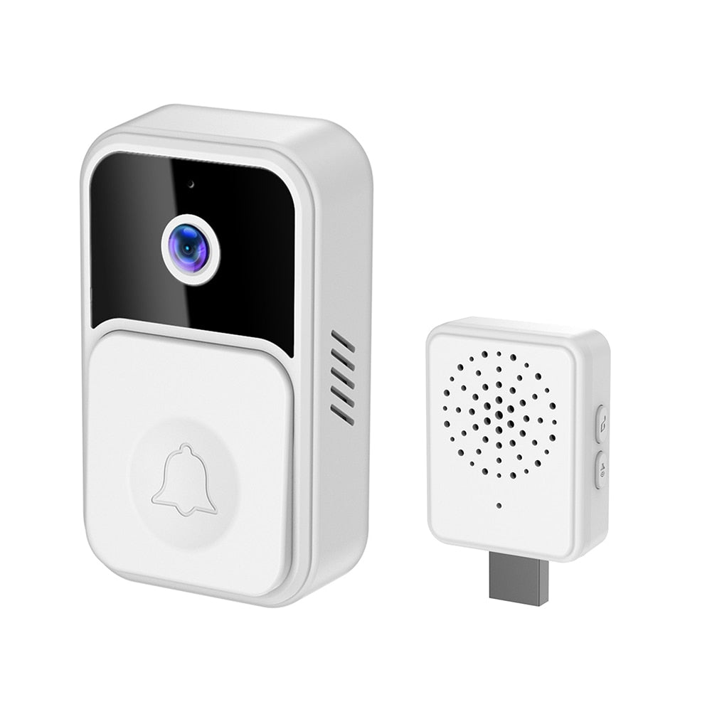 1080P UHD Intelligent Wireless Doorbell Tuya APP 2.4G WiFi Door Bell Camera Night Vision Security Video Intercom Voice Change