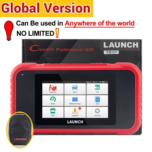 LAUNCH X431 CRP123E OBD2 Scanner ENG ABS Airbag SRS AT Auto Diagnostic Tool 3 Reset Code Reader Automotive tools PK CRP123