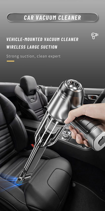 Brushless Motor Vacuum Cleaner Wireless Multifunction Blower Strong Suction Car Handheld Very Powerful Hand Home Portable