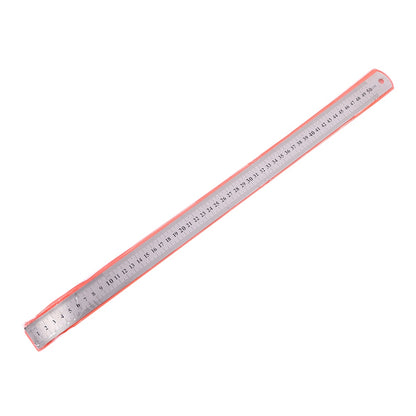 Double Side Stainless Steel Straight Ruler Metric Rule Precision Measuring Tool 15/20/30/40/50cm School Office Drawing Supplies