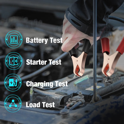 Kingbolen BM560 Car Battery Tester 6V 12V BM580 Battery Analyzer Cranking Test Charging Test Load Test BM550 PK KW650