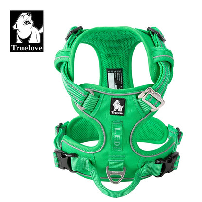 Truelove Pet Explosion-proof Dog Harness Camouflage Reflective Nylon Special Edition and Upgrade Version Easy to Adjust TLH5653