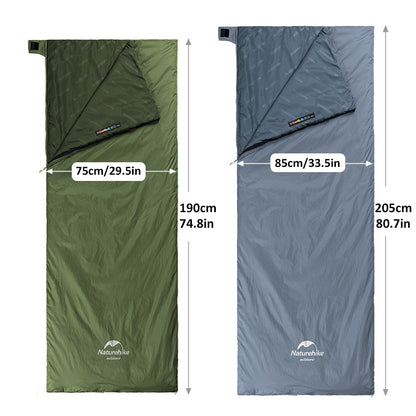 Embrace Nature's Comfort: Ultralight Cotton Sleeping Bag for Unforgettable Spring and Summer Outdoor Escapes – Your Ideal Companion for Hiking and Camping Adventures