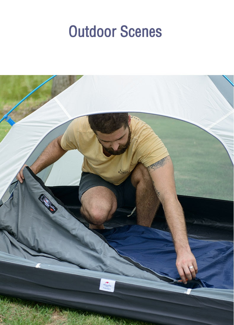 Embrace Nature's Comfort: Ultralight Cotton Sleeping Bag for Unforgettable Spring and Summer Outdoor Escapes – Your Ideal Companion for Hiking and Camping Adventures