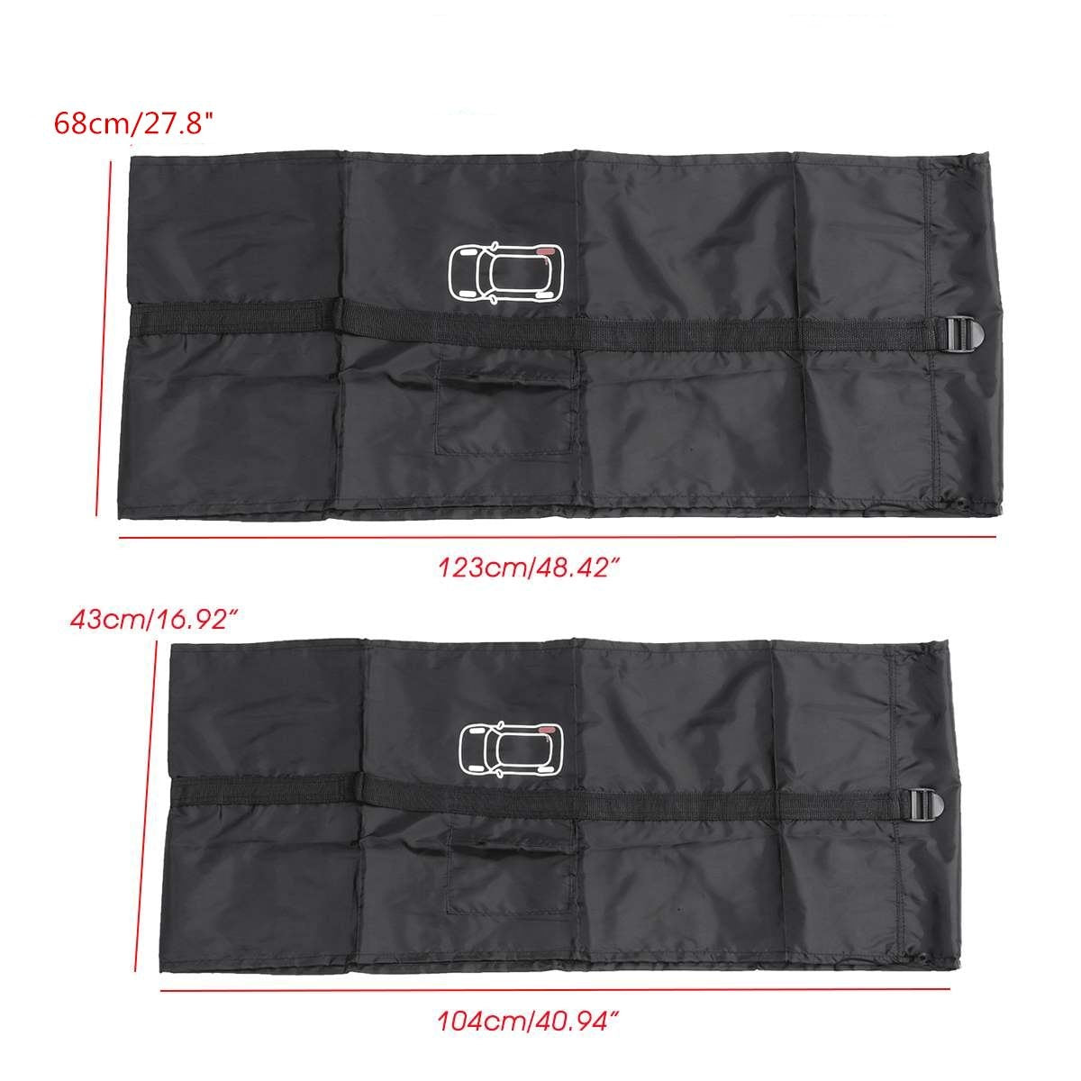 1/2/4pcs Universal Car Spare Tire Covers Case Tires Storage Bags Auto Wheel Tires Storage Bags Tyre Waterproof Polyester Bag