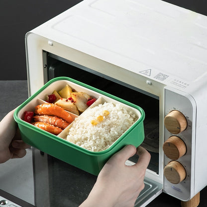 Portable Sealed Kids Lunch Box Fruits Food Containers Student Office Worker Microwavable Bento Box With Fork Spoon Fresh-Keeping