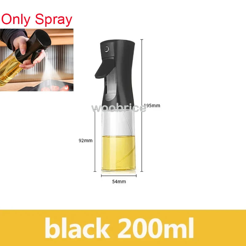 2in1 Kitchen Spray Oil Dispenser 500ml Oil  Sprayer Polisher for Air Fryer Salad Grilling Roasting Cooking Kitchen Acceesories