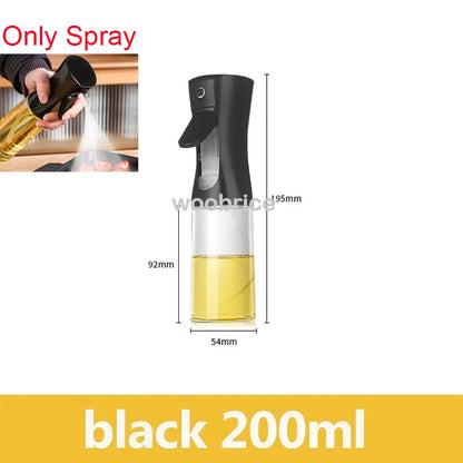 2in1 Kitchen Spray Oil Dispenser 500ml Oil  Sprayer Polisher for Air Fryer Salad Grilling Roasting Cooking Kitchen Acceesories