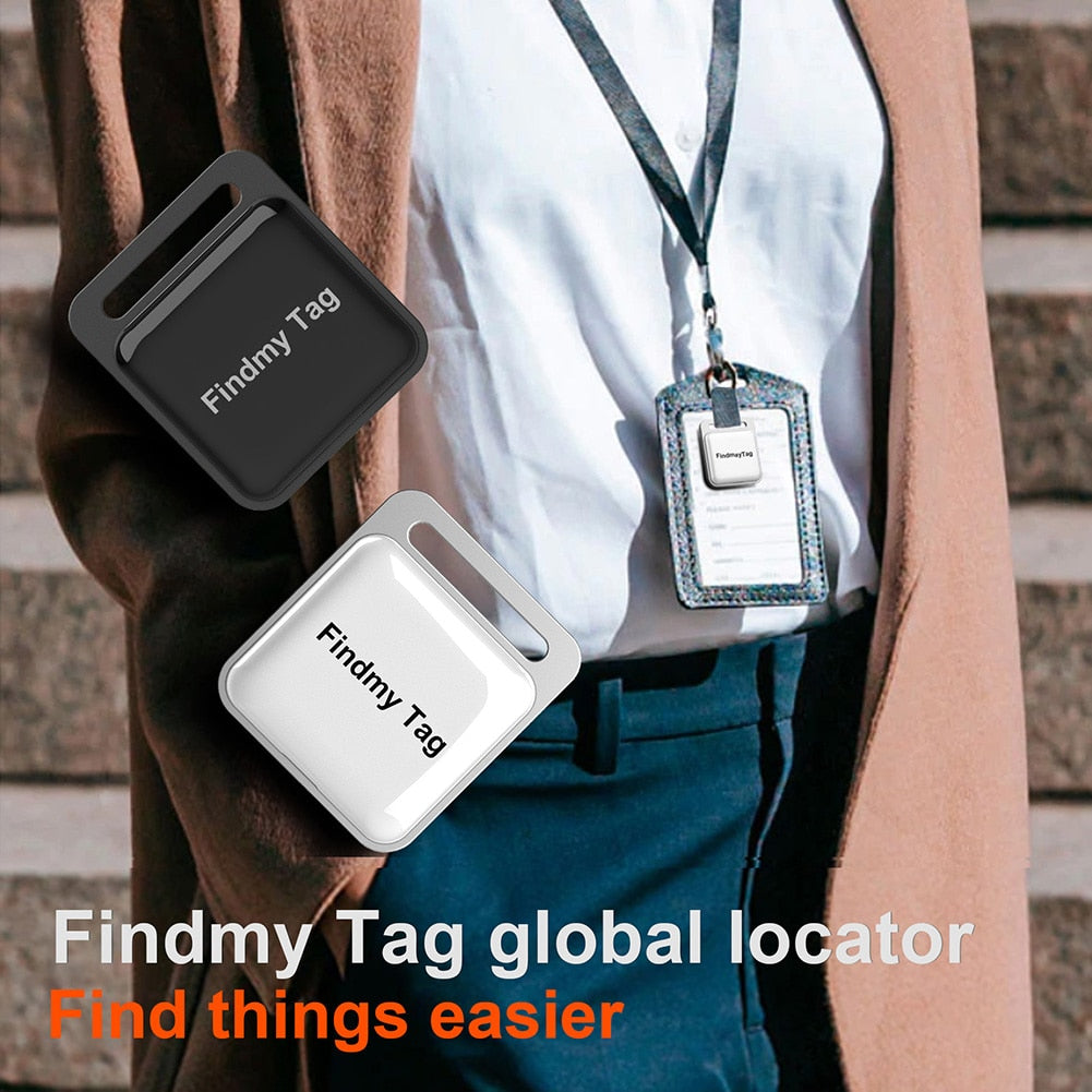 Wireless Mini GPS Tracker Anti-lost Alarm Key Bag Wallet Finder APP GPS Record Smart Tag Bluetooth-compatible for iPhone/Android