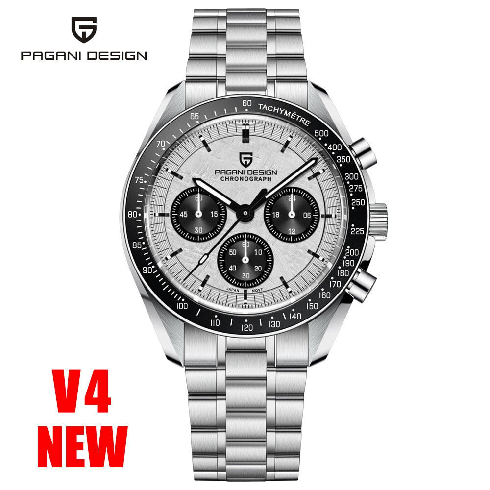 2023 New Men's Speed ChronoLux Quartz Watch: Luxury, Performance, and Elegance with Automatic Date and Sapphire Mirror
