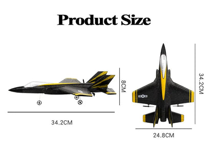 RC SU-35 Fighter Plane: High-Flying 2.4G Radio Control Glider for Kids - Remote Control Foam Aircraft for Adventurous Play